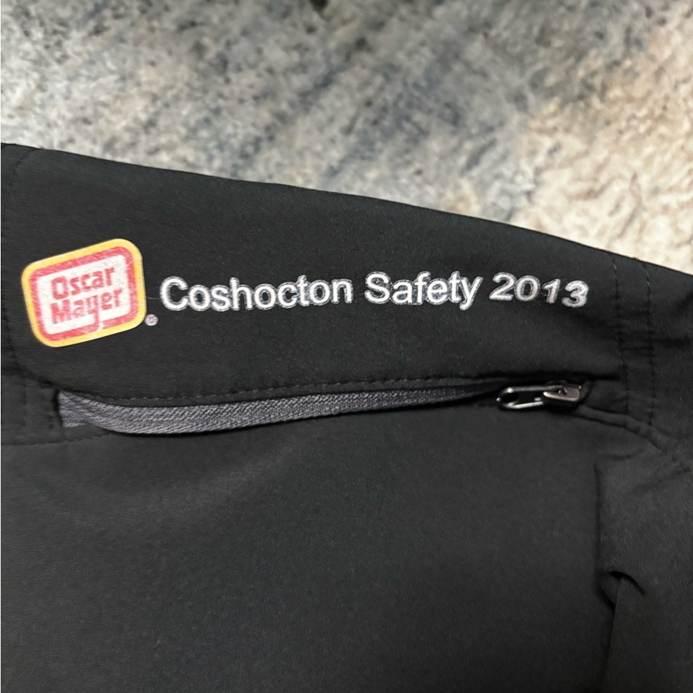 Oscar Mayer Black Zip Pocket Jacket - Coshocton Safety 2013